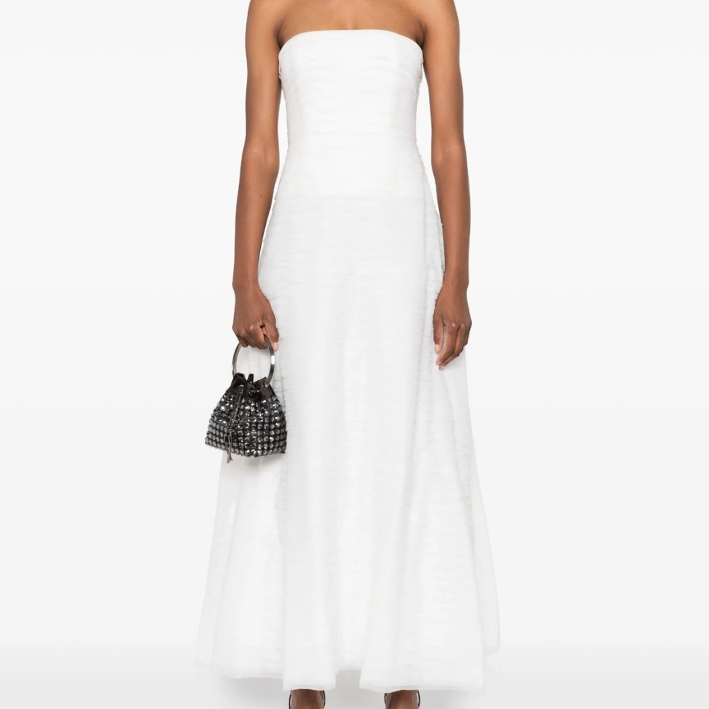 Aje - Soundscape Gown - White - Picture 1 of 3